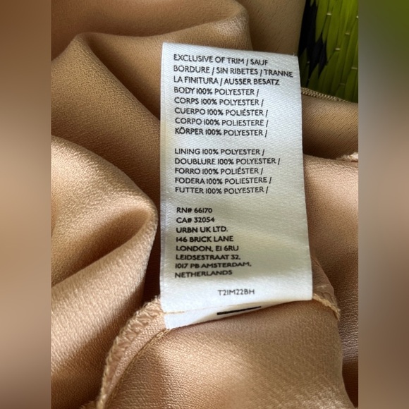 Anthropologie BHLDN Ruby Formal Cocktail Maxi Dress In CHAMPAGNE Size 12 NWOT - Picture 14 of 16